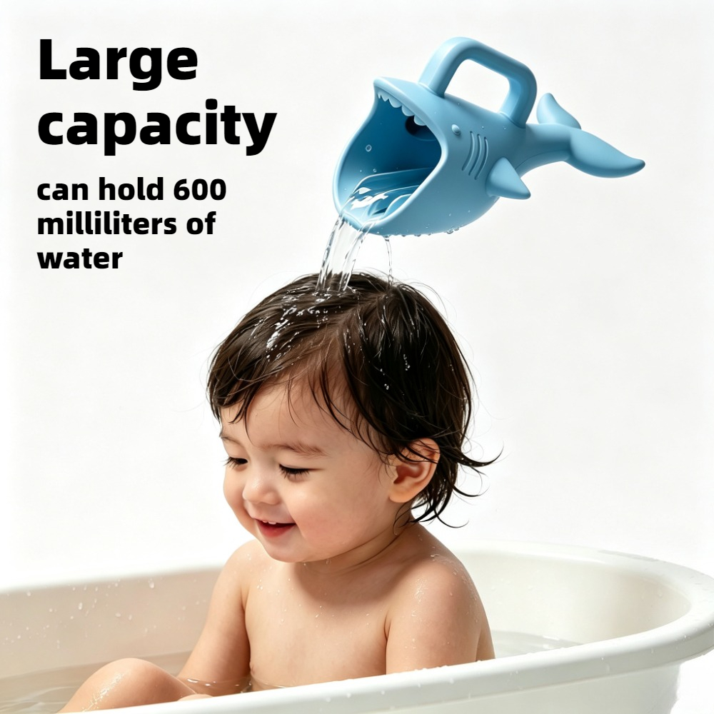 Silicone shark Baby Bath Rinse - đánh giá và giá Baby Products For Bathing