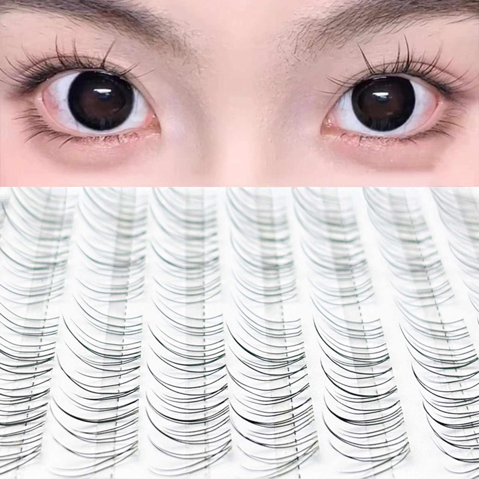 Korean Style False Eyelashes B - đánh giá và giá Baby Products Korean