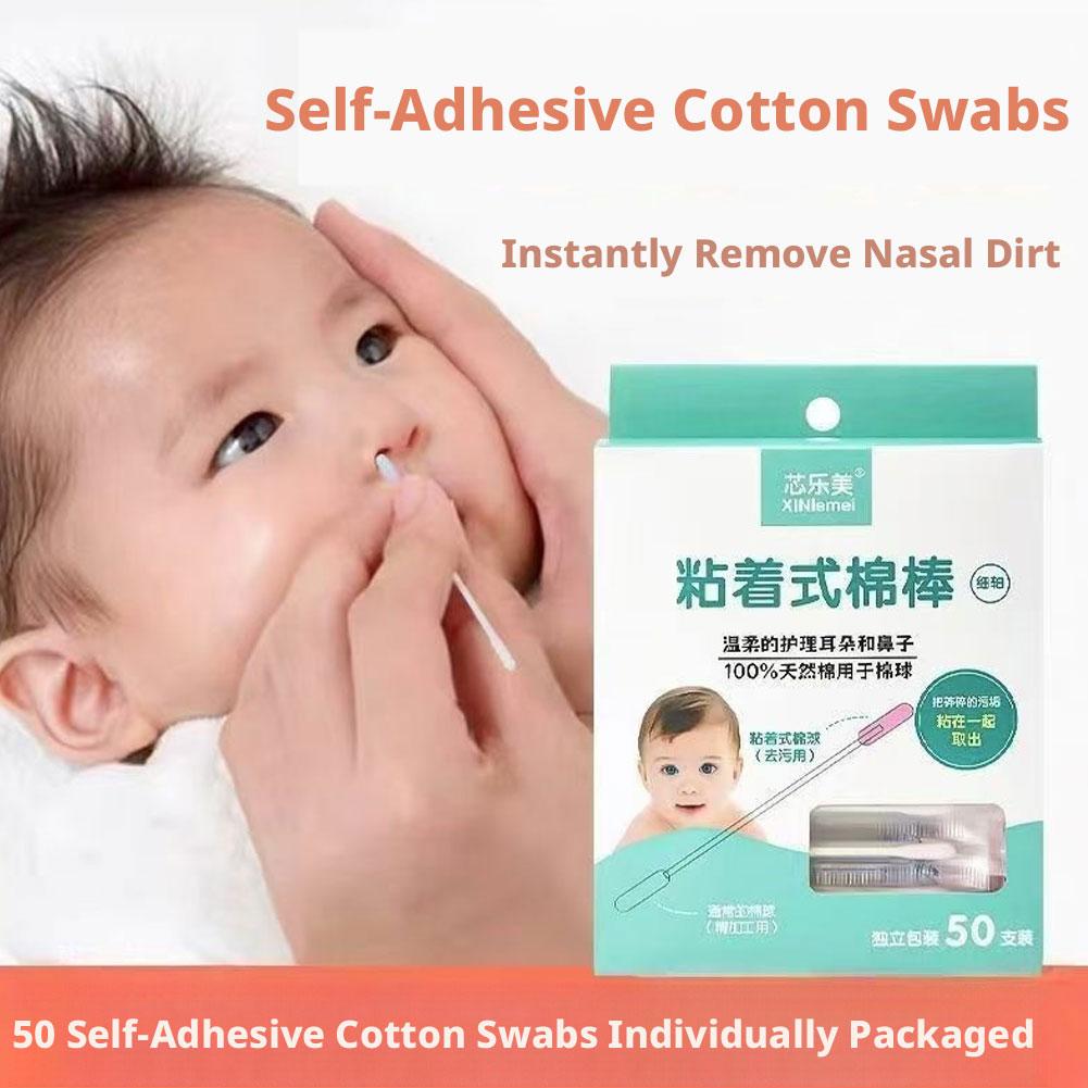 50 Count Baby Sticky Cotton Sw - đánh giá và giá Baby Nose Cleaner