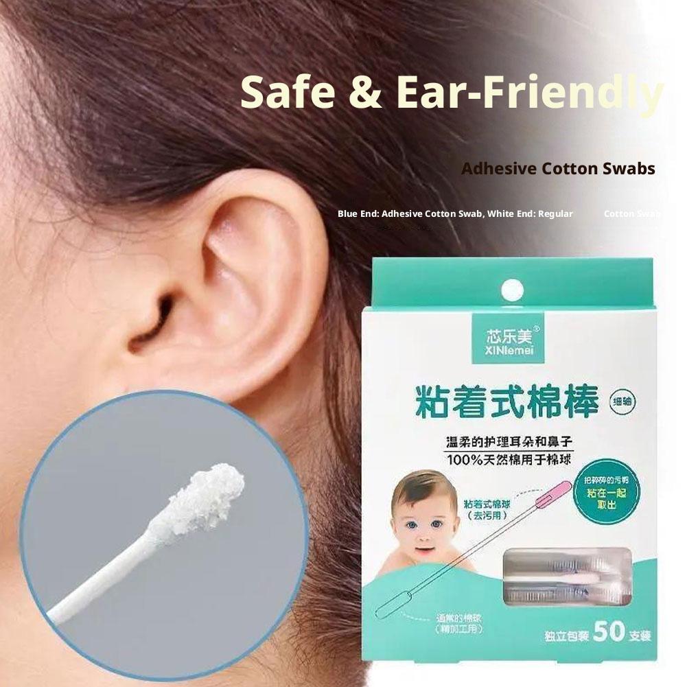 50 Count Baby Sticky Cotton Sw - đánh giá và giá Baby Nose Cleaner