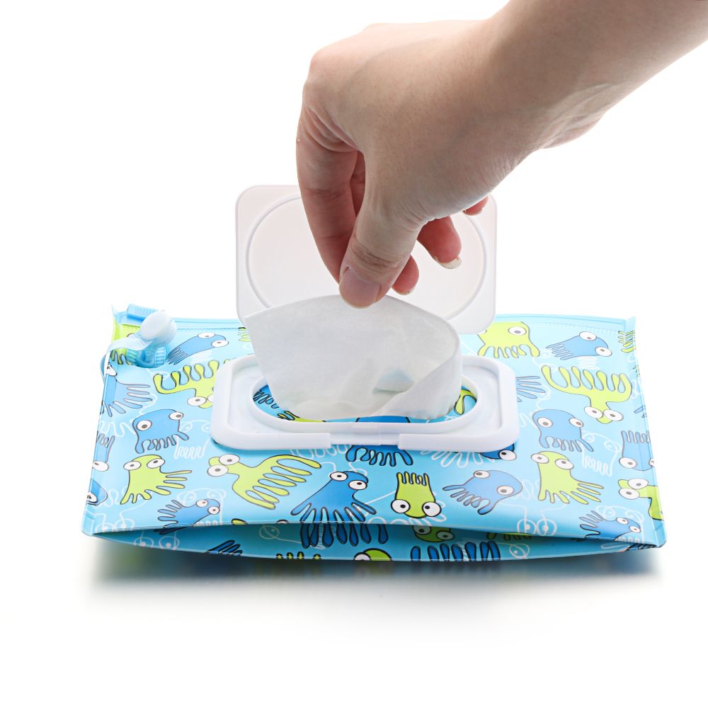 Portable Flip Cover Wet Wipes  - đánh giá và giá Baby Products Korean