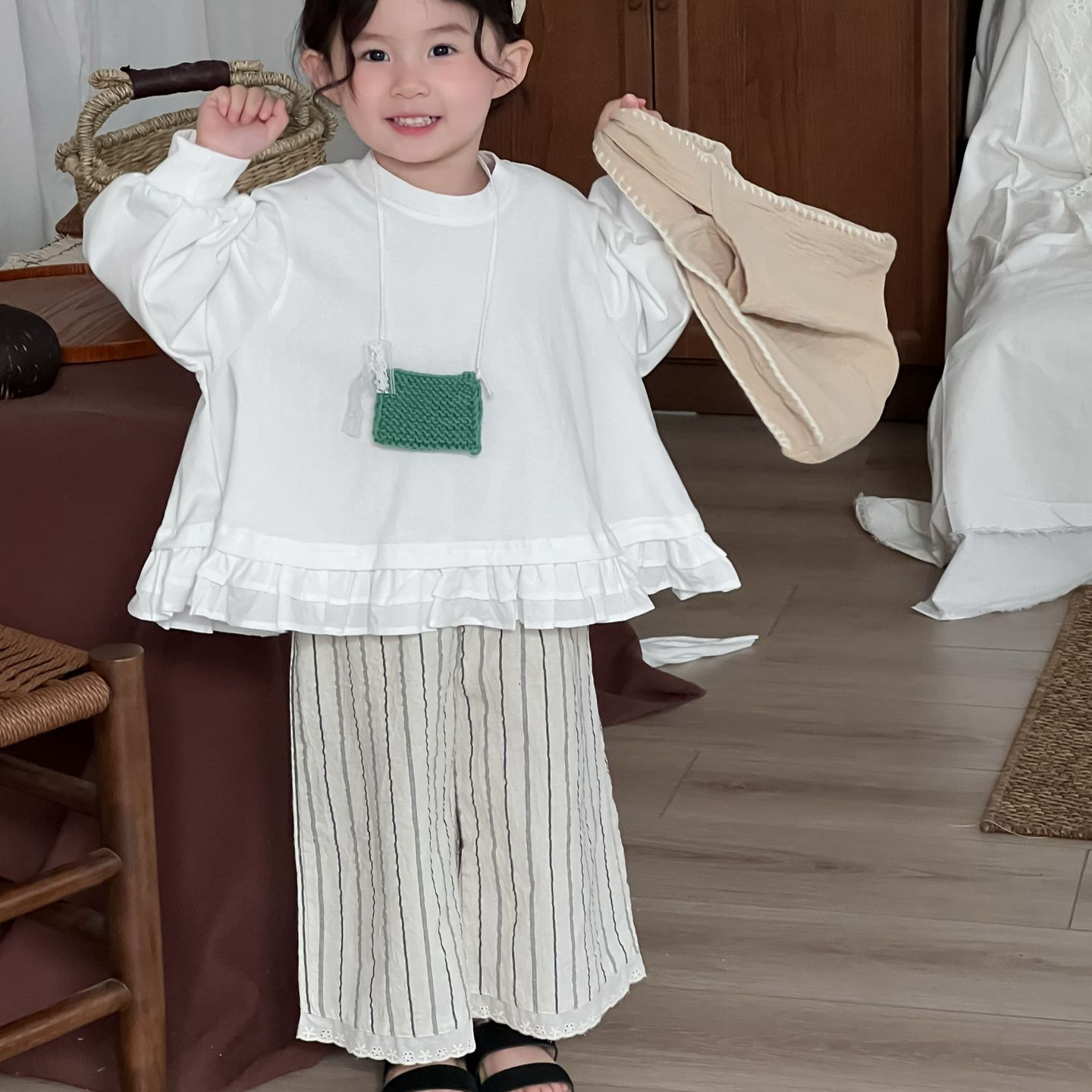 2025 Girls' Baby Retro Loose L - đánh giá và giá Baby Products Korean
