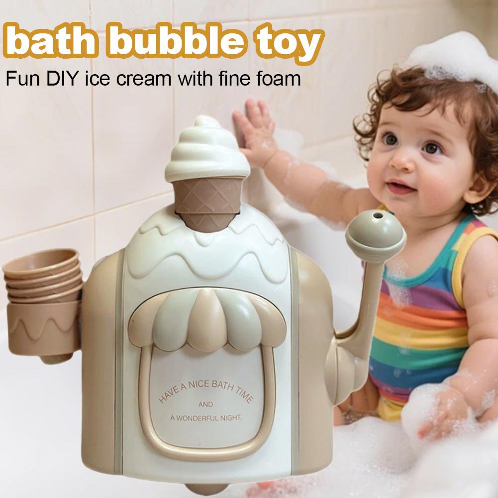 Ice Cream Bubble Machine Child - đánh giá và giá Baby Products For Bathing