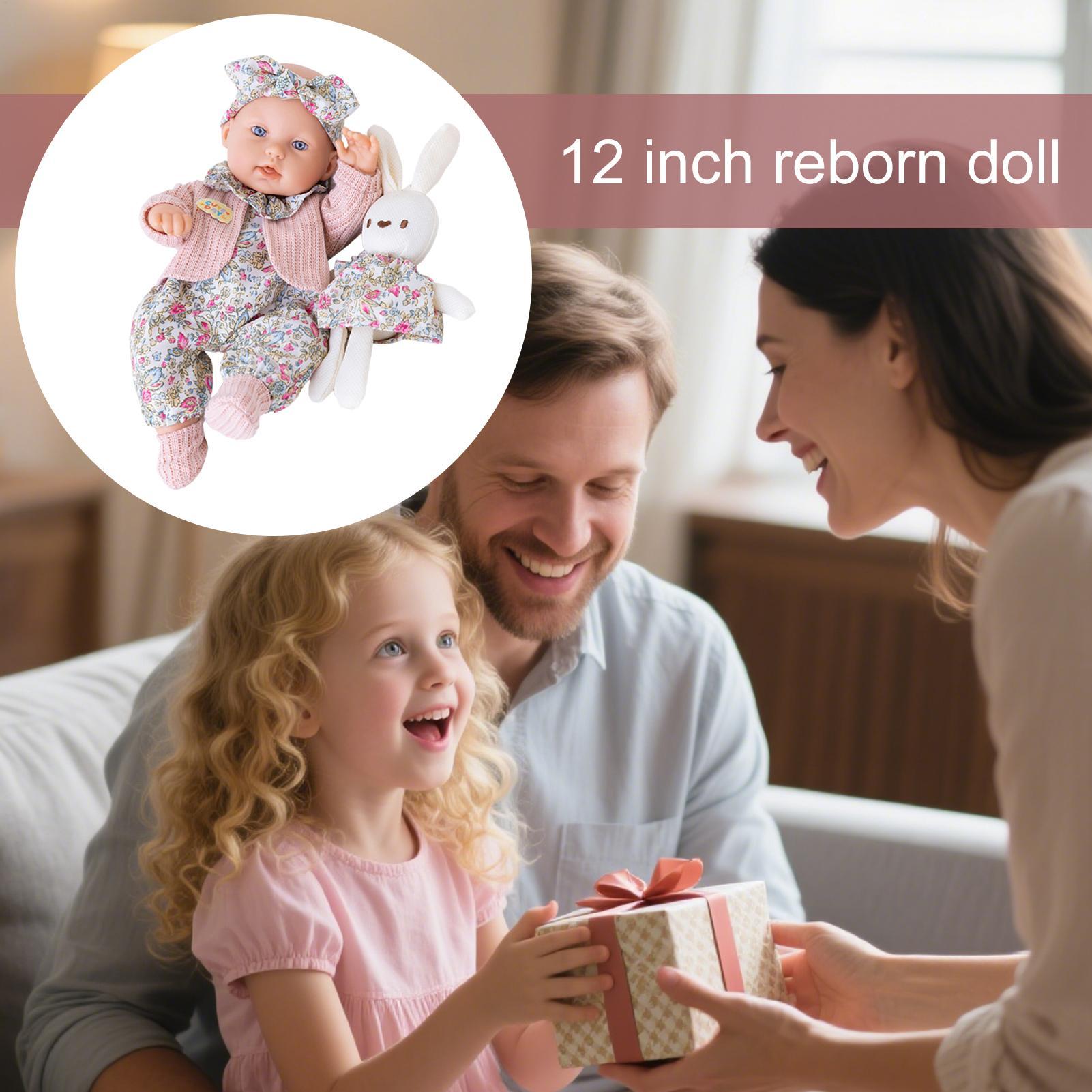 12 inch Reborn Doll Cute Sleep - đánh giá và giá Baby Products For Skin